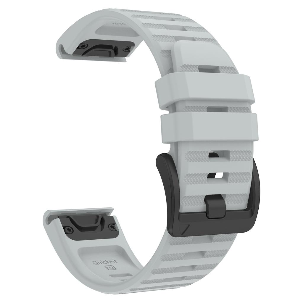 Cinturino in Gomma QuickFit da 22 mm 26 mm per Garmin Fenix 8 Pro 7 7X 6 6X GPS 5 5X plus 3HR/instinct 3 2X 970 Braccialetto Fenix 8 Cinturino Orologio