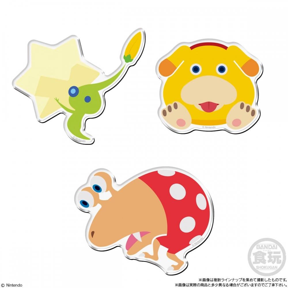 [Resale] Pikmin Character Magnets (14 Pieces) Candy ToyChewing Gum (Pikmin)