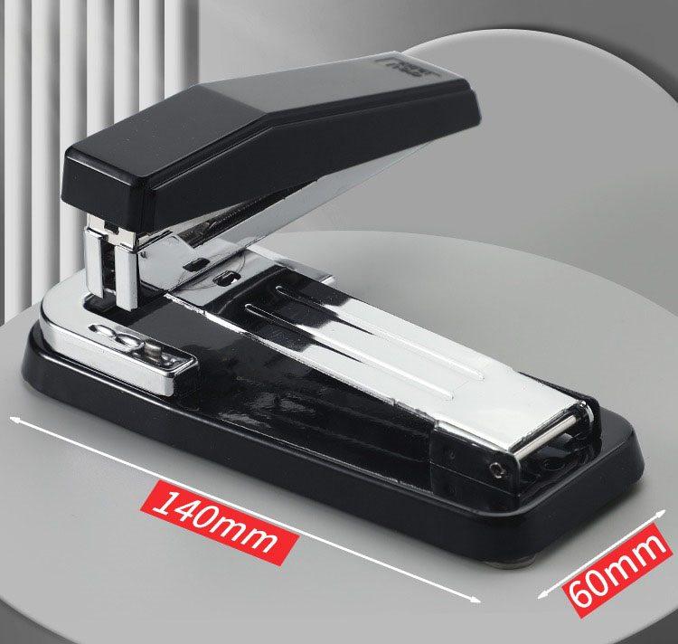 Effortless fixed thickness book binding, seam installation, rotatable stapler for students, large heavy-duty thickened stapler