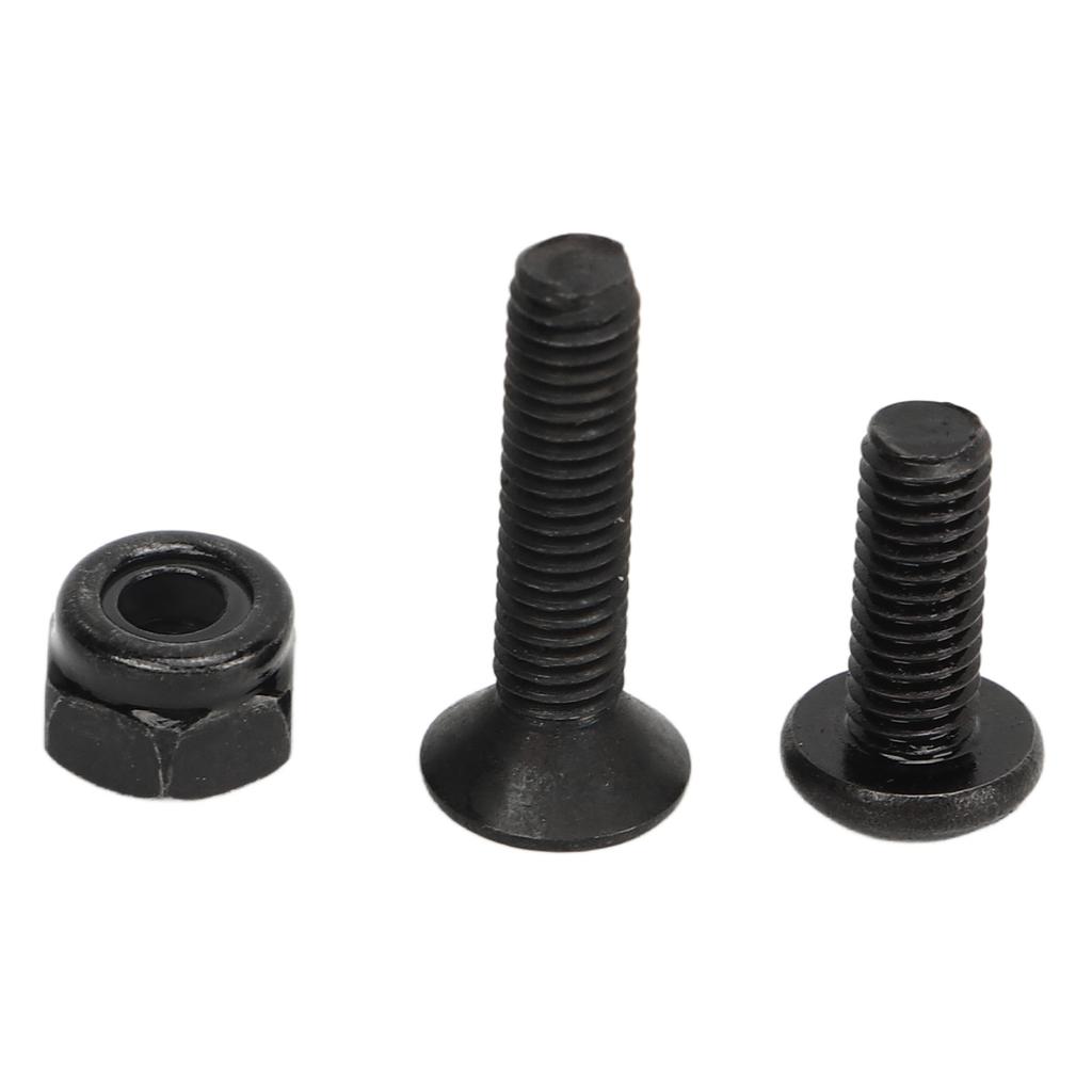 6pcs RC Car Chassis Armor ESC Reset Switch Stainless Steel RC Armor Chassis Guard Plate for Traxxas 1/10 RC Car