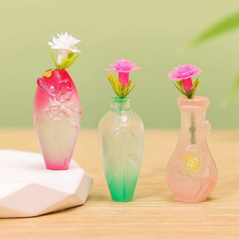 Micro-landscape Ornaments, Colorful Small Vases, Home Desktop Resin Craft Decorative Items, Small Ornaments and Accessories