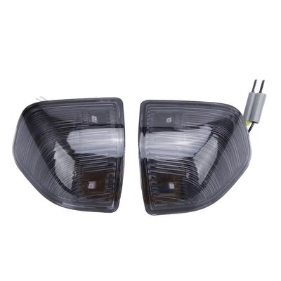 Par Luz Intermitente de Espejo 68302828AA Reemplazo para Dodge Ram 1500 2500 3500 4500 5500 Ahumado