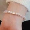 Temperament Jewelry, Natural Amethyst Bracelet, Strawberry Crystal Light Luxury Bangles Women Fashion Jewelry Accessories Gift