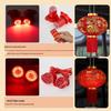 Auspicious LED Red Lantern for Chinese New Year