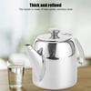 Coffee Pot Teapot Stainless Steel Tea Kettle Cold Short Spout Pour Over for Home Kitchen Hotel Restaurant(20oz)