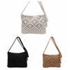 Korean Style Crochet Crossbody Bag Ethnic Style Ladies Underarm Bag  Travel
