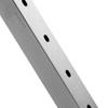 Cable Railing Post 36x2x2in Horizontal Hole Deck Railing Post Silver 1Pack