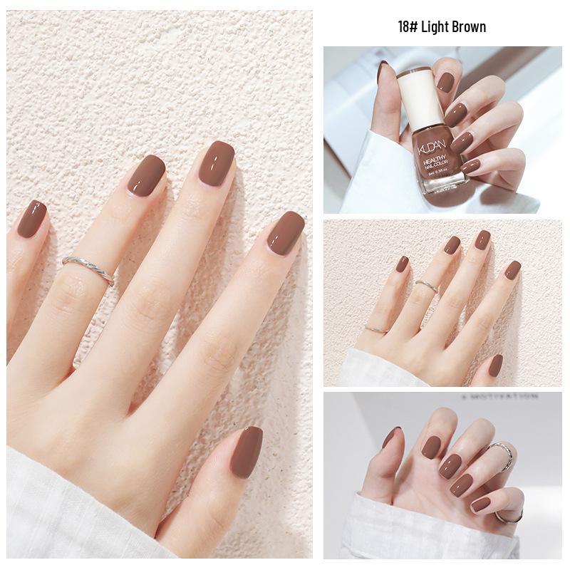 

Быстросохнущий стойкий лак для ногтей на масляной основе Kudan, не отслаивающийся гель для нейл-арта, 8 мл