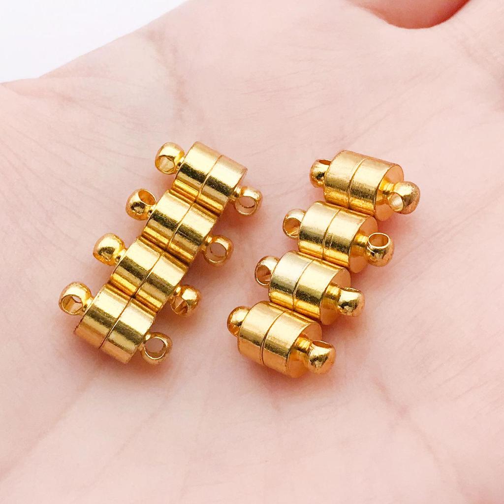 Magnetic Clasps Set: Heart, Cylinder, Sphere - 20 Styles for DIY Jewelry