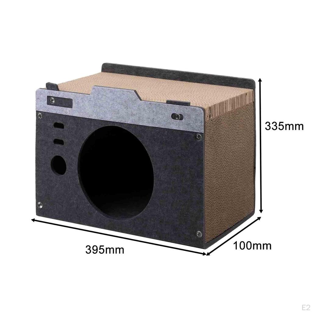 Katzenkratzbrett, Kratzbrett aus Karton, Lounge-Bett, interaktives Spielzeug, Geschenke, Tiere, Zubehör