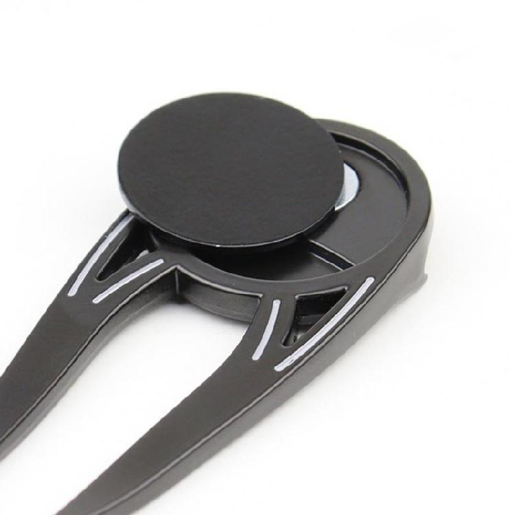 Premium Magnetic Golf Divot Repair Fork With Bottle Opening Function Customizable Logo Marking For Player