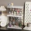 Kreatives Acryl-Display-Schrank für Blind Box Aufbewahrung - Premium Transparente Vitrine mit 360° Sichtbarkeit Mehrzweck-Organizer