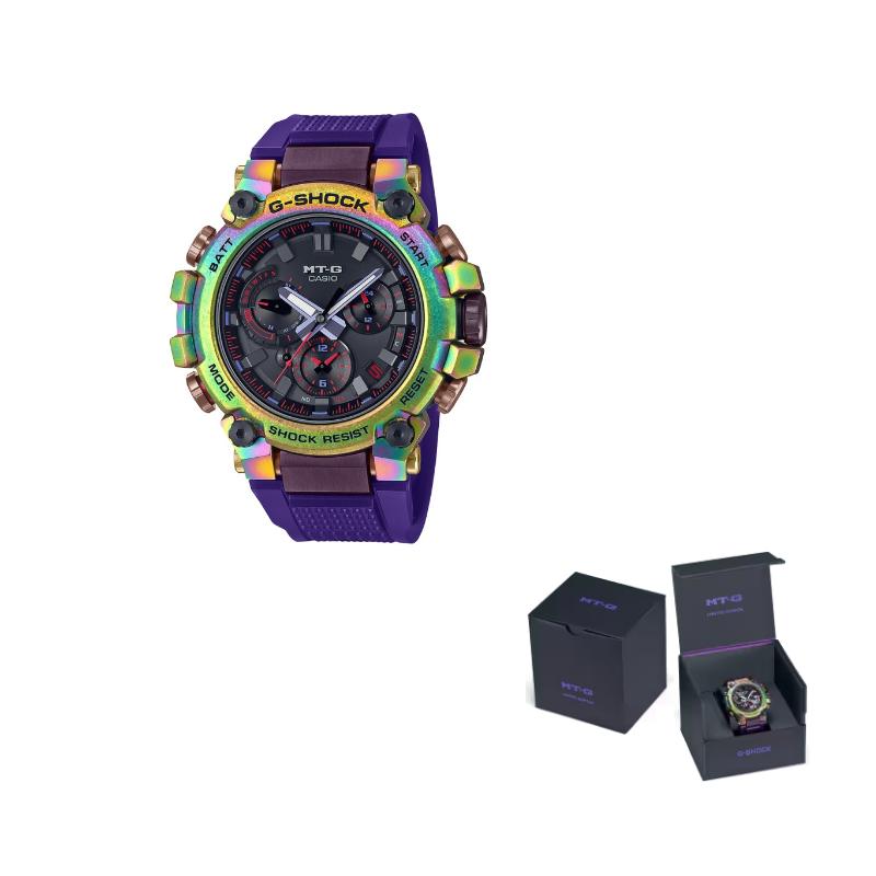 CASIO Men MT-G Series Black Watch MTG-B3000PRB-1APR MTG Aurora