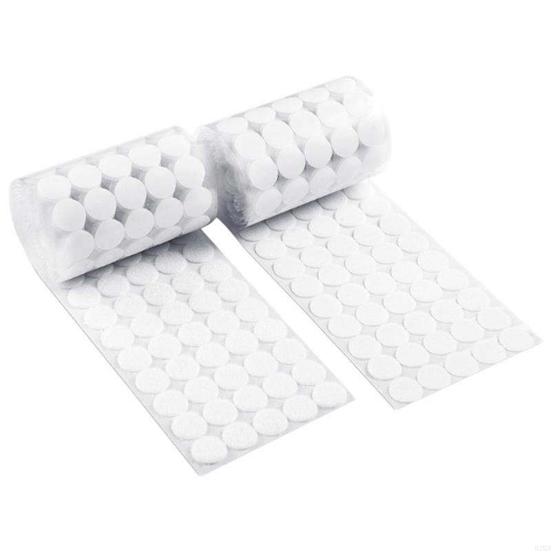 62KD 1000pcs Double Adhesive Tape Dot White Sticker Convenient Fasteners for Crafting