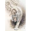 Epoch 2016 Berry Small Piece Jigsaw Puzzle Illustration/Art Lucky Picture White Tiger Figure (50 ...