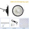 CE Certificated IP65 UFO Led Hangar High Bay 100W 200W 300W Cold White for Warehouse Factory Workshop Industrial LED Lighting