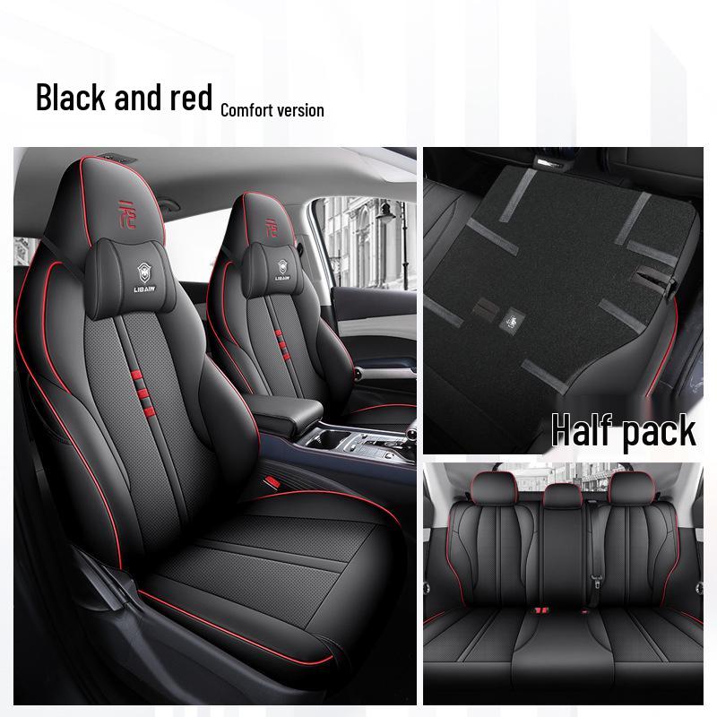 BYD Yuan Plus Universal Car Seat Cover - Four Seasons Breathable Leather Full Surround Cushion