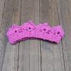 Cute Newborn Baby Girl Boy Crochet Crown Tiara Headband Knitted Headwear