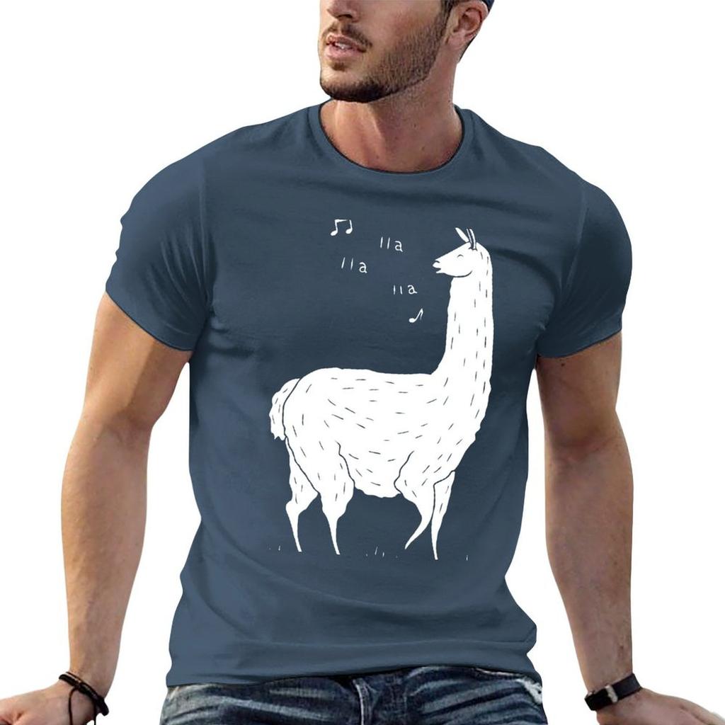 Song Of The Llama Tshirt Large Size Casual Tee Shirt