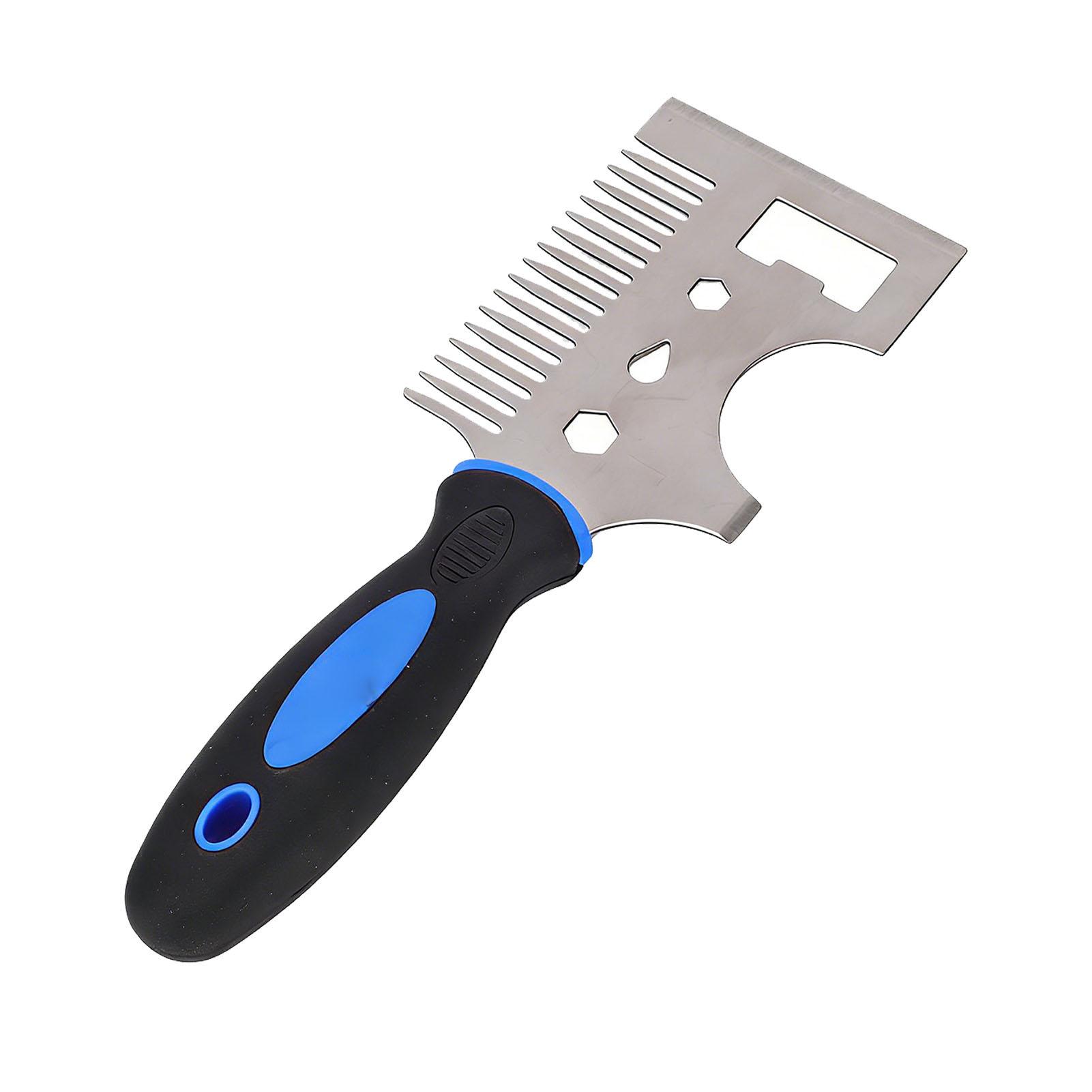 Putty Scraper Tool Paint Brush and Roller Cleaner Multi Functional Stainless Steel Paint Scraper