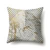 Nordic Pillow Ins Style Polyester Pillow Case Car Decoration Home Printed Car Waist Cushion Pillow Case