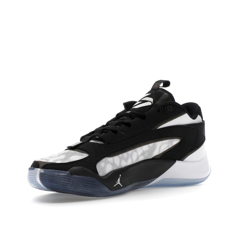 Pánské basketbalové boty Air Jordan Luka 2 TB Černá Bílá Čistý Platina FN7400-100