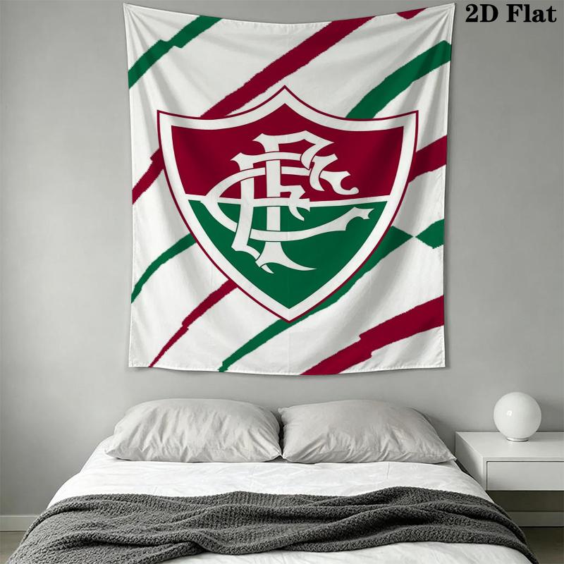 Fluminense Wall Tapestry Aesthetic Wall Hanging Printed Fabric Blanket Decorative Tapestries for Bedroom Living Room Home Decor