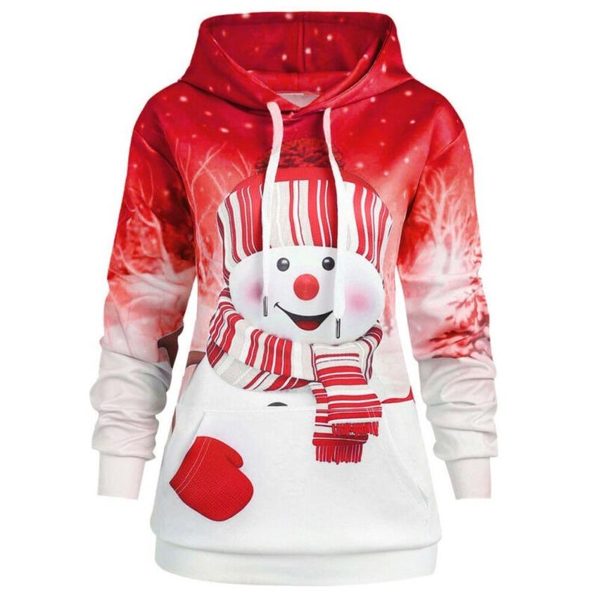 christmas moletom com capuzs womens