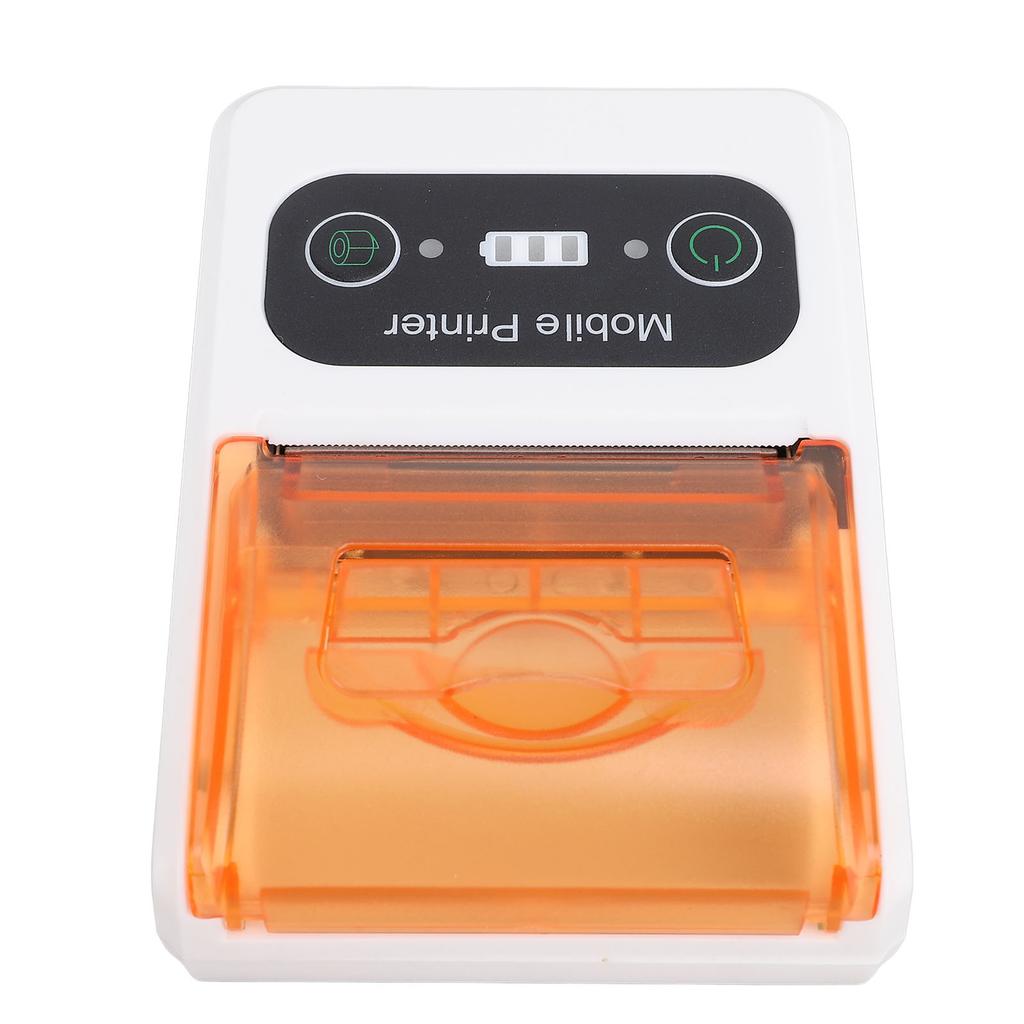 Bluetooth Thermal Receipt Printer 58mm Toothed Blade Portable Small Thermal Printer for Office Retail Store Restaurant