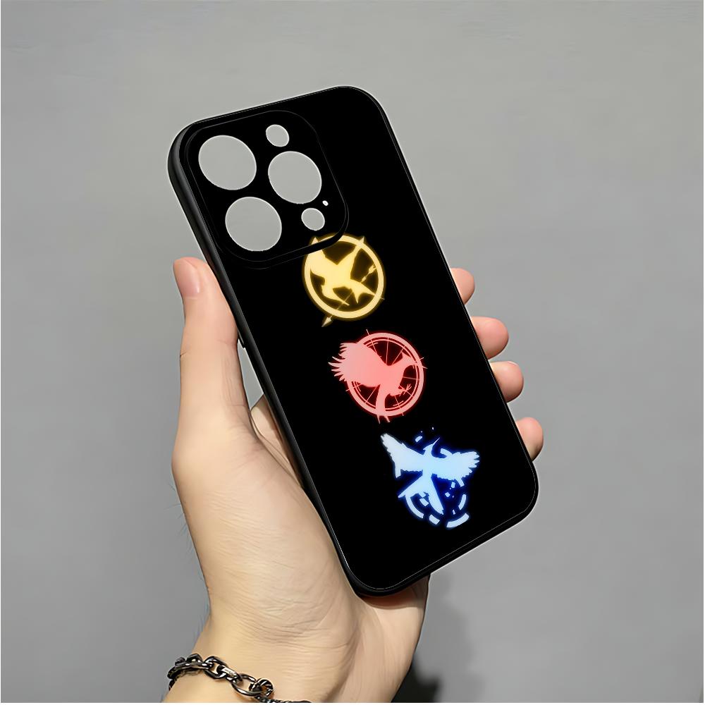 Film The H-Hunger Games Phone Case For IPhone 16,15,14,13,12,11,XS,XR,X,8,7,Pro,Max,Plus,mini Silicone Black Cover
