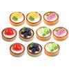Artificial Cake Model Mini Fake Cake for Decor 18Pcs Lifelike Dessert Toys