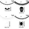 Halloween Hanging Decoration Paper Ghostly Arachnid Hanging Ornament for Home Parties and Retail Stores Window Display