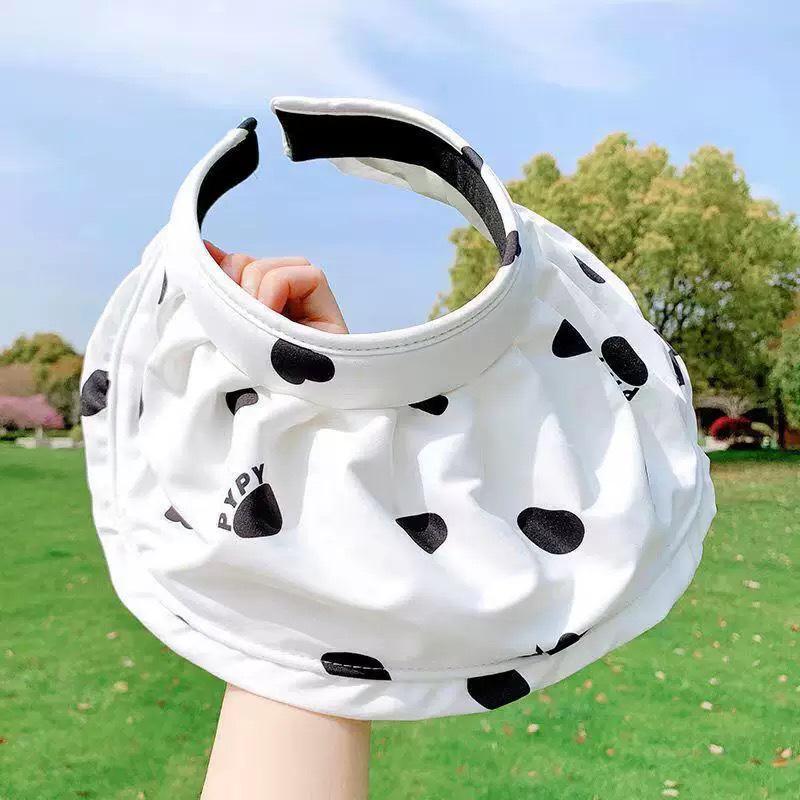 Children s Korean Style Cartoon Wide Brim Summer Sun Hat