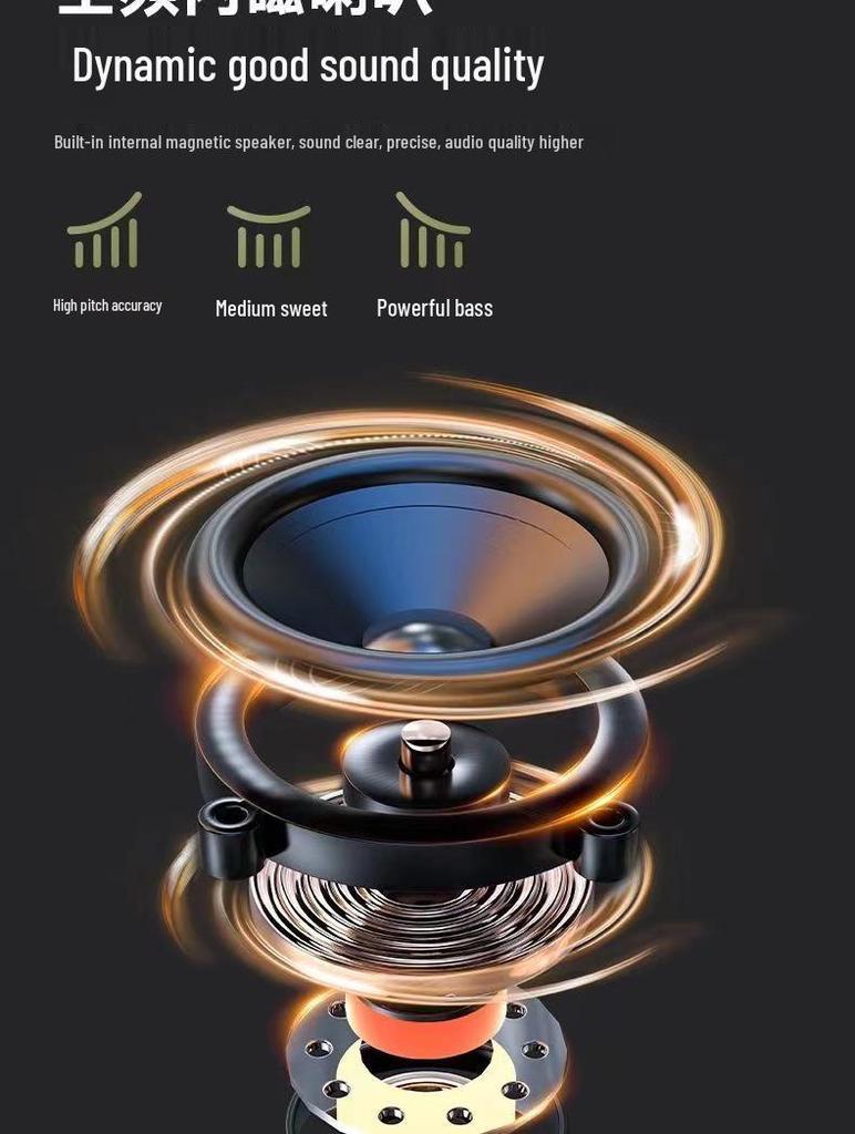 Sansui F51 2023 Radio: Senior-Friendly Portable Bluetooth Speaker with Video Playback & Card Slot