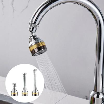 1 Stück 360° drehbarer Küchenarmatur-Verlängerer, biegsamer Duschkopf mit Belüfter, druckbeaufschlagte Wasserspar-Düse, Duschzubehör