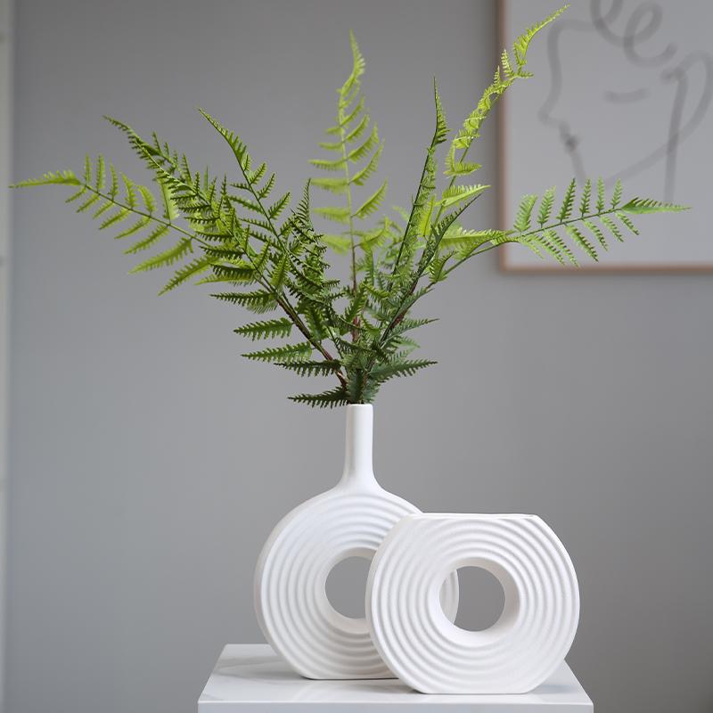 Silikonová forma na pryskyřici Pruhovaná váza Pruhovaná koblihová váza Geometrická ozdoba z pryskyřice Květináč Forma na betonový cementový sádru Epoxid