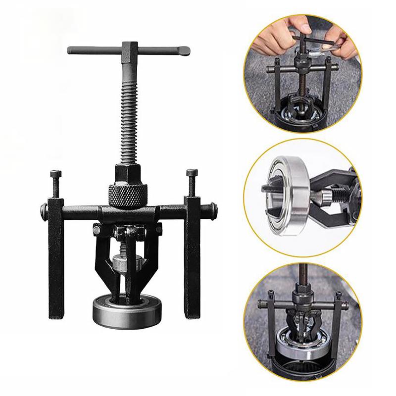 Narzędzie do ściągania łożysk 3-szczękowe Zestaw narzędzi do naprawy i demontażu samochodów Ściągacz trójramienny Oszczędzające pracę usuwanie łożysk samochodowych