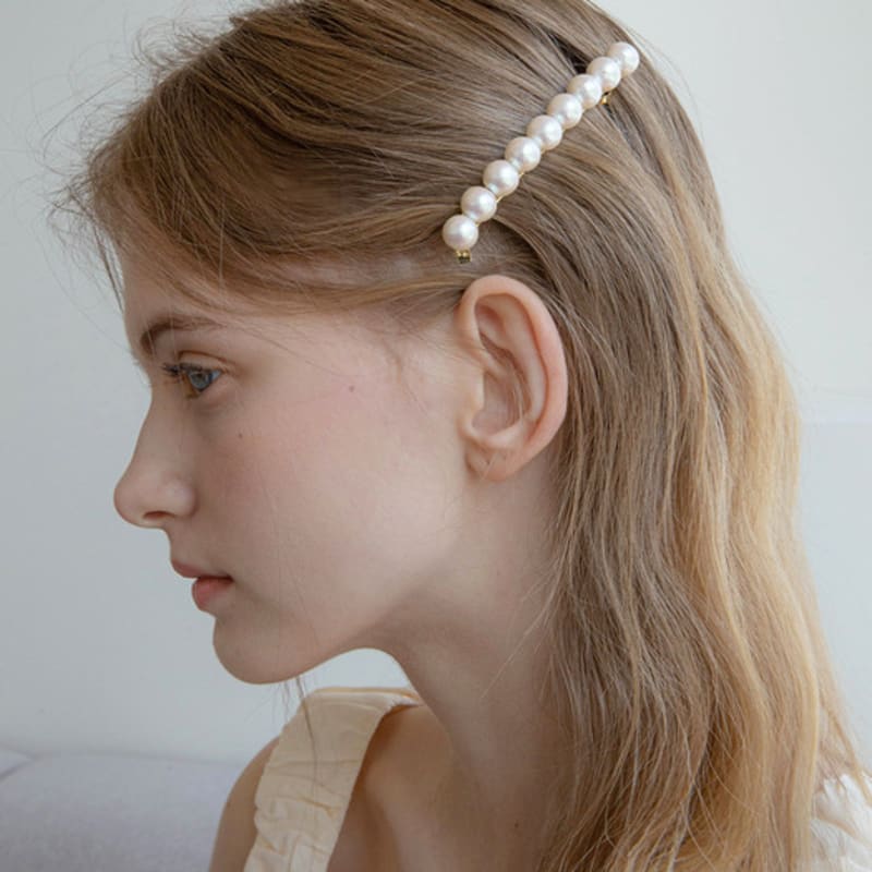 

Jean Paul Clarisse Cotton Pearl Automatic Pin JP-22-103AB CREAM