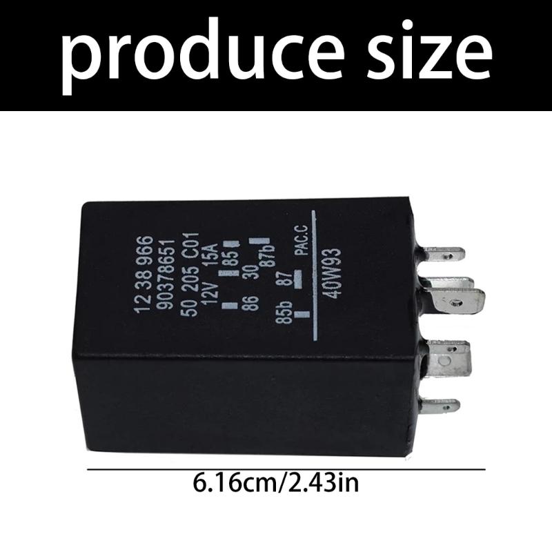 Efficient Plastic Fuel Pump Relays Replacement Part 1238539 1238540 1238549 1238966 90225811 90230894 90240698 90378651