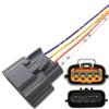4PIN MAP Air Intake Pressure Sensor Connector Harness Plug Replacement for Cummins M11 ISC ISL ISM ISX ISB ISF 2.8 3.8 Replacement for Dodge Ram 2500