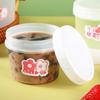 Multipurpose Plastic Dessert Jars Sealed Food Storage Boxes Microwave Friendly Designs Kitchen Puddings Cup