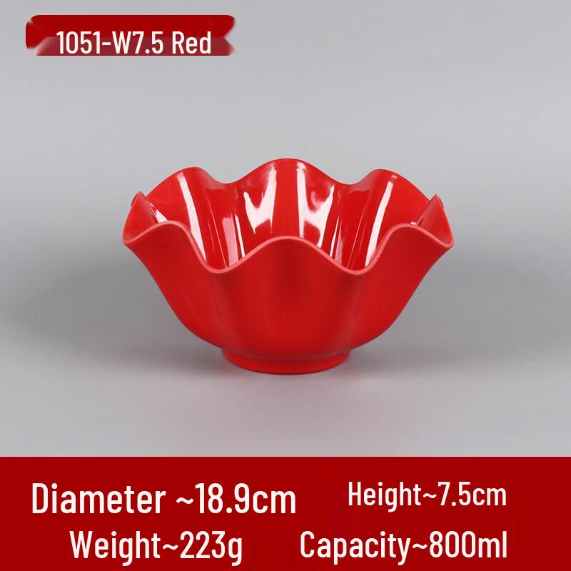 Jingbaodi Melamine Hot Pot Serving Bowl