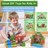 Primeval Forest 3D Magnetic Block Set for Kids - Educational Toy