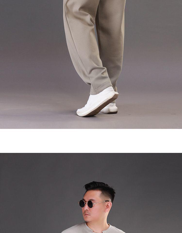 Men's Chinese Style Loose Casual Pants - Thick Autumn/Winter Long Trousers, Plus Size, National Tide Sportswear