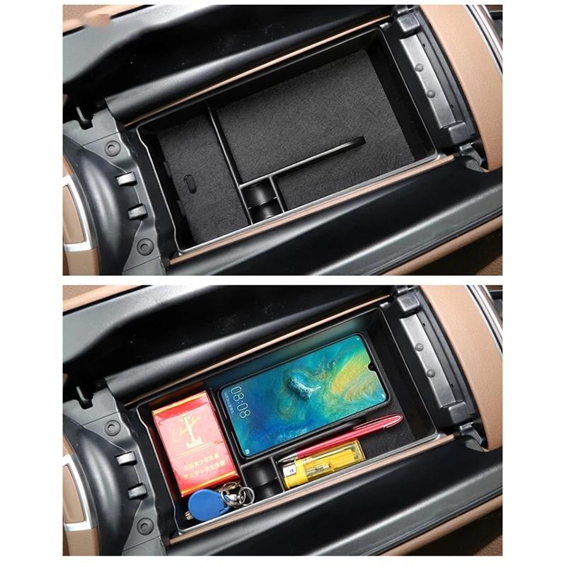 Auto Mittelarmlehnenbox Aufbewahrungsbox Beflockter Organizer für Mercedes-Benz E-Klasse W213 2022 Innenraum