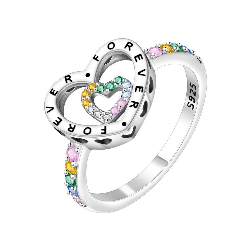 Orstarry CopperPurple Iris Flower Closed Ring For Women Original Finger Ring Jewelry Party Fine Trendy Gifts