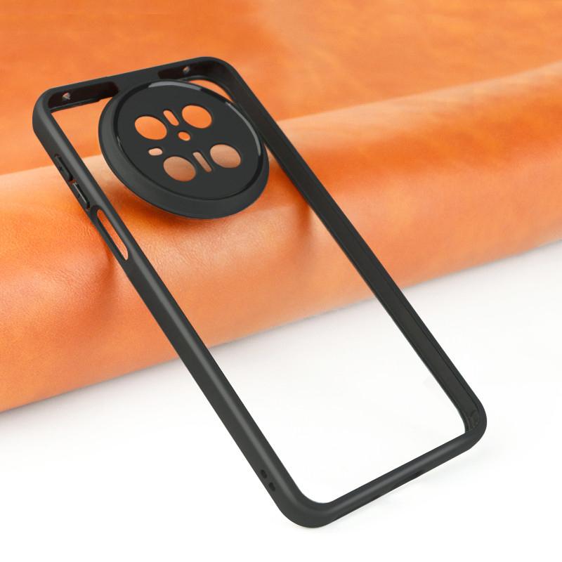 

For Huawei Mate 70 Case Huawei Mate 70 Pro Plus Cover Soft TPU Frame PC Bumper Shield Protective Phone Cases Mate 70 Pro Funda For Mate 70 Pro Plus чёрный