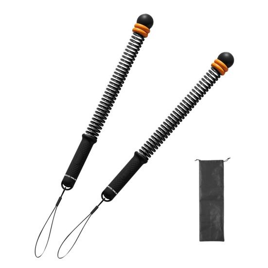 1 Pair Ropeless Battle Rope Men Women Arm Exerciser Cardio Muscle Strength Training Cordless Workout Rope Home Gym Fitness Equipment