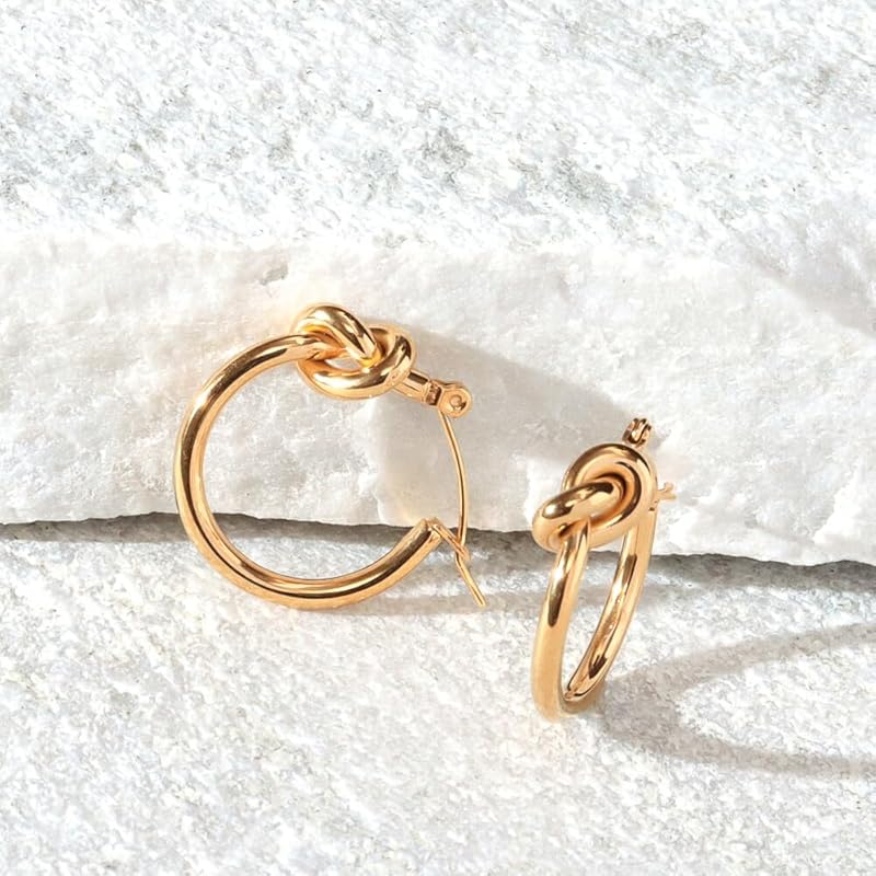 [mico.lor] stainless earrings (229) Yuwaki set of 2 ladies surgical stainless steel 316L Compatible with metal allergies golden