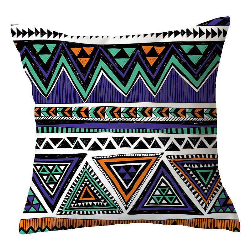 

Легкая Роскошь Богемная Подушка Геометрическая Наволочка Итальянский Европейский и Американский Дом Диван Подушка Наволочка Дизайн 45 * 45 without core